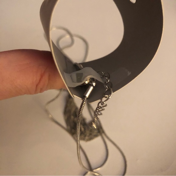 3/$20 Laura Silver and Turquoise Long Necklace NWT - Picture 10 of 13